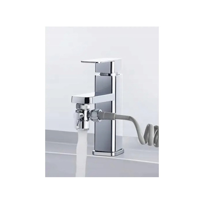 SŁUCHAWKA PRYSZNICOWA NA KRAN ZESTAW NATRYSKOWY