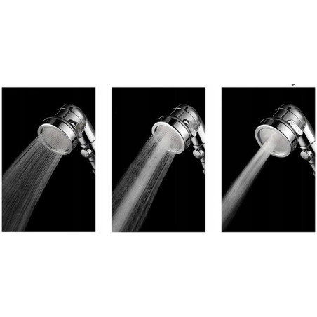 SŁUCHAWKA PRYSZNICOWA NA KRAN ZESTAW NATRYSKOWY