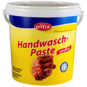 Pasta BHP do mycia zabrudzonych rąk EILFIX - 10L - nie zatyka rur