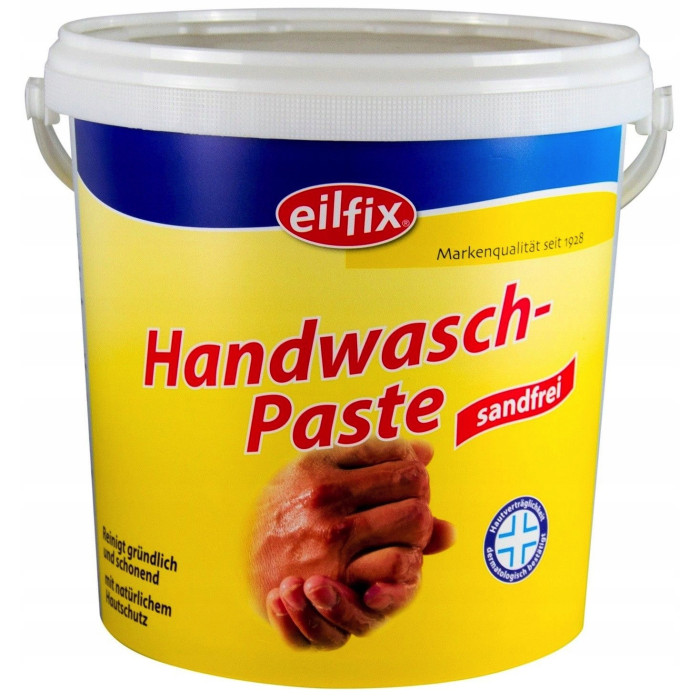 Pasta BHP do mycia zabrudzonych rąk EILFIX - 10L - nie zatyka rur