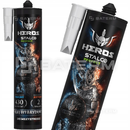 STALCO KLEJ UNIWERSALNY HYBRYDOWY BŁYSKAWICZNY BARDZO MOCNY HEROS 290 ml