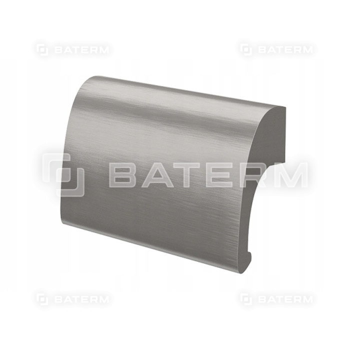 Pochwyt balkonowy aluminiowy DE LUX Anoda INOX