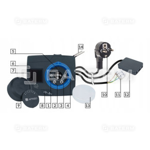 REGULATOR AFRISO ARC 345 STEROWNIK POMPY I ZAWORÓW