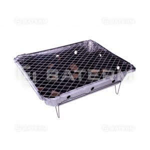 Grill jednorazowy kompletny do rozpalenia 30x25cm