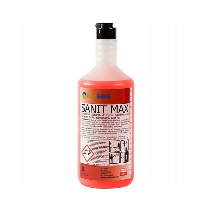 SANIT MAX 1L Koncentrat czyszcząco-odkamieniający