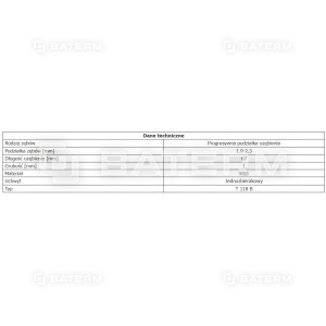 Brzeszczot teowy do wyrzynarek Hawera 67x(1.9-2.3)