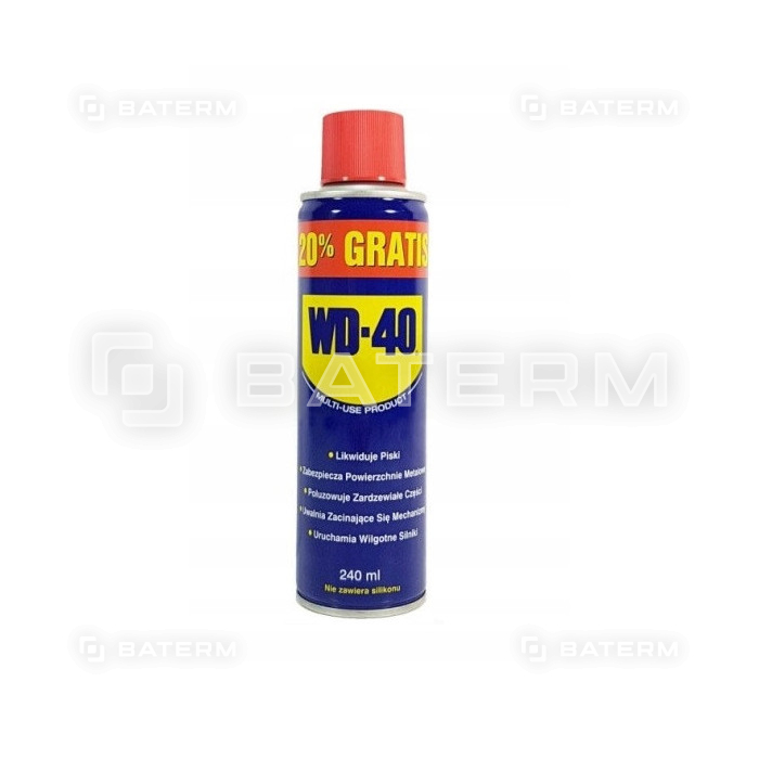 WD-40 100ml odrdzewiacz smaruje czyści spray WD40