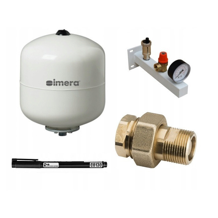 ZESTAW NACZYNIE PRZEPONOWE DO CWU 8L IMERA HIT !