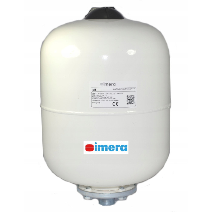 ZESTAW NACZYNIE PRZEPONOWE DO CWU 8L IMERA HIT !