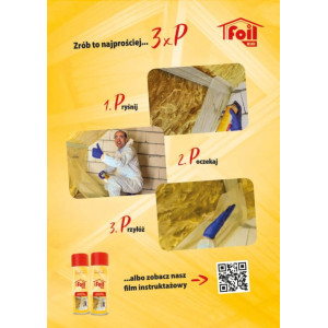 KLEJ Spray-Kon Foil Do Folii Paroizolacyjnej 500ml