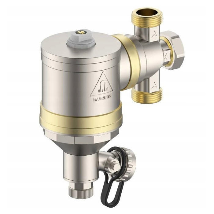 SEPARATOR FILTREM OSADNIKIEM MAGNETYCZNY 1"