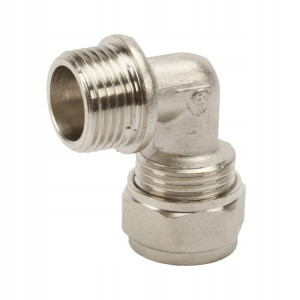 Kolano 32 x 1 cal GZ PEX skręcana Diamond