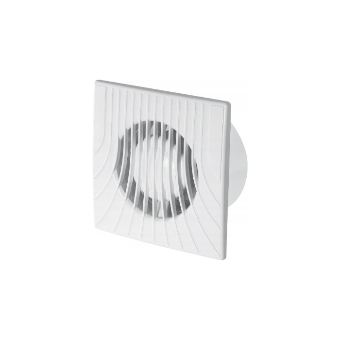 Wentylator ścienny Ø150 kostka i czujnik wilgoci
