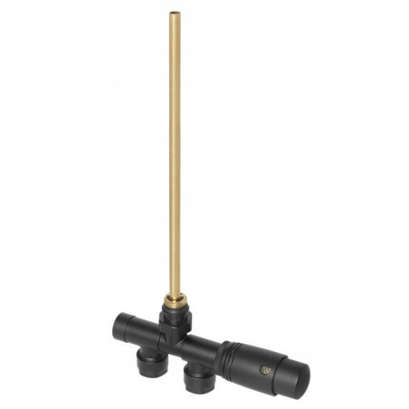 ZAWÓR TERMOSTATYCZNY JEDNOOTWOROWY ZESPOLON CZARNY