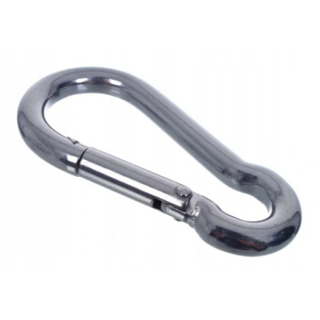 KARABIŃCZYK ZACZEP NIERDZEWNY KARABINEK RUFA KIPA