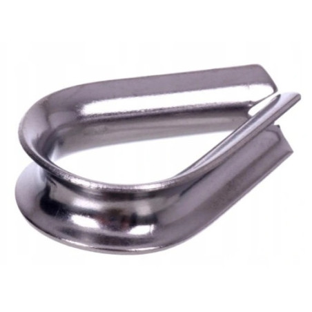 KAUSZA do lin 3 mm nierdzewna A4 kwasoodporna