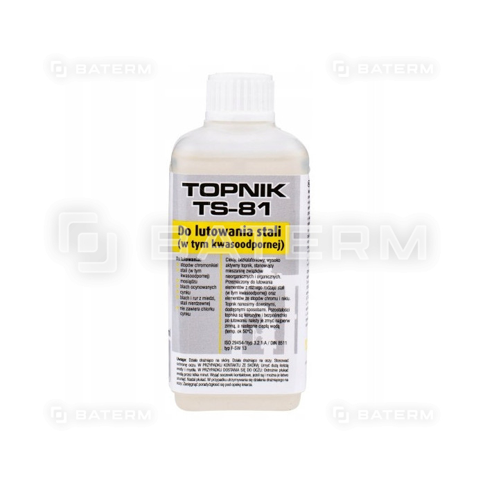 Topnik TS-81 do lutowania stali 100 ml