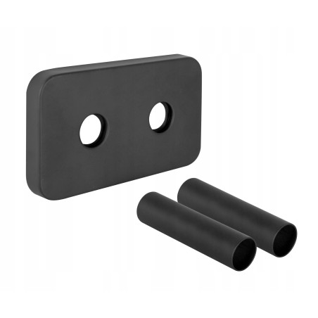 ZESTAW MASKUJĄCY PREMIUM PODWÓJNA Z TUL. ANTRACYT