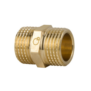 NYPEL MOSIĘŻNY ZŁĄCZKA MOSIĘŻNA RÓWNOPRZELOTOWY 5/4'' CALA DN32 SOLIDNY