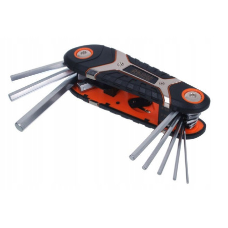 UNIWERSALNY ZESTAW KLUCZY IMBUSOWYCH ROWEROWYCH