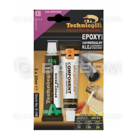 Technicqll klej epoksydowy uniwersalny 2x20ml