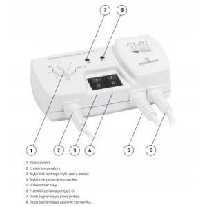 STEROWNIK POMPY C.W.U. DIAMOND ST-07