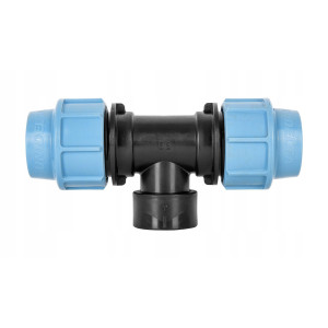 Złączka Trójnik GW PE PN16 11/2*63*63