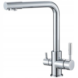 BATERIA TRÓJDROŻNA KUCHENNA STOJĄCA TRIO CHROM