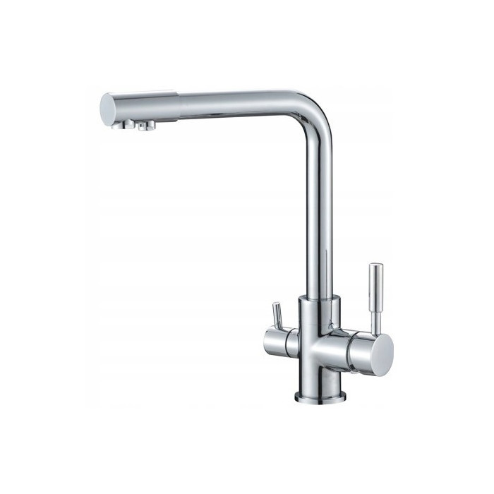 BATERIA TRÓJDROŻNA KUCHENNA STOJĄCA TRIO CHROM