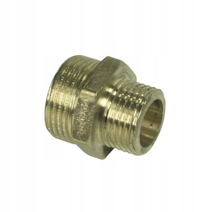 NYPEL MOSIĘŻNY ZŁĄCZKA MOSIĘŻNA REDUKCYJNA 5/4'' x 3/4 cala SOLIDNY MOCNY