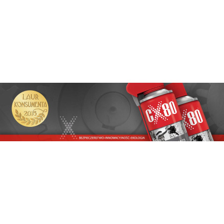 PŁYN KONSERWACYJNO-NAPRAWCZY DUO-SPRAY 500ML OCHRONA PRZED KOROZJĄ CX-80
