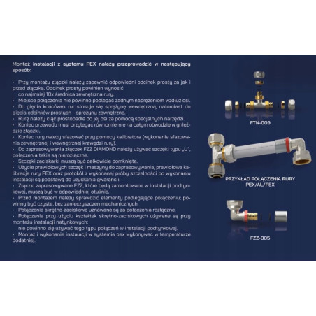 Rura Pex/al/pex 16 mm Diamond 600 mb