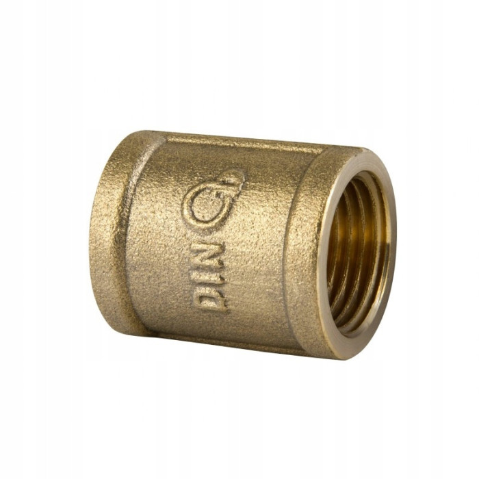 MUFA MOSIĘŻNA ZŁĄCZKA MOSIĘŻNA RÓWNOPRZELOTOWA 6/4 cala SOLIDNA MOCNA