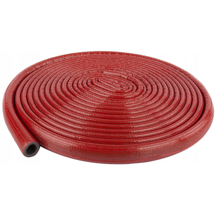 OTULINA NA RURĘ PEX 20 22/6 IZOLACJA 10 M CZERWONA