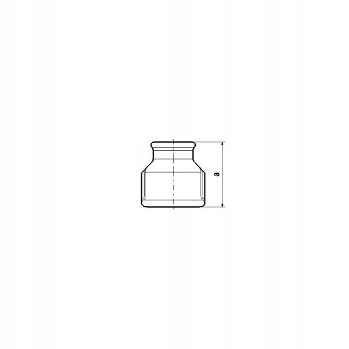 Mufa redukcyjna ocynk 6/4 cala x 3/4 cala