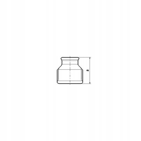Mufa redukcyjna ocynk 6/4 cala x 3/4 cala