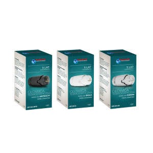 GŁOWICA TERMOSTATYCZNA MODEL 404 ANTRACYT DIAMOND