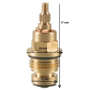 Głowica standard do baterii 1/2 cala 15 zębów CHŁO