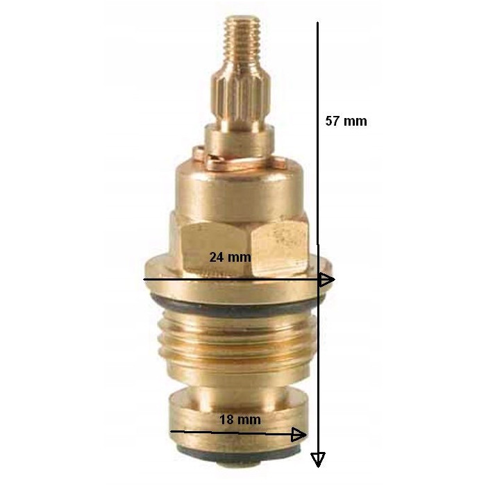 Głowica standard do baterii 1/2 cala 15 zębów CHŁO