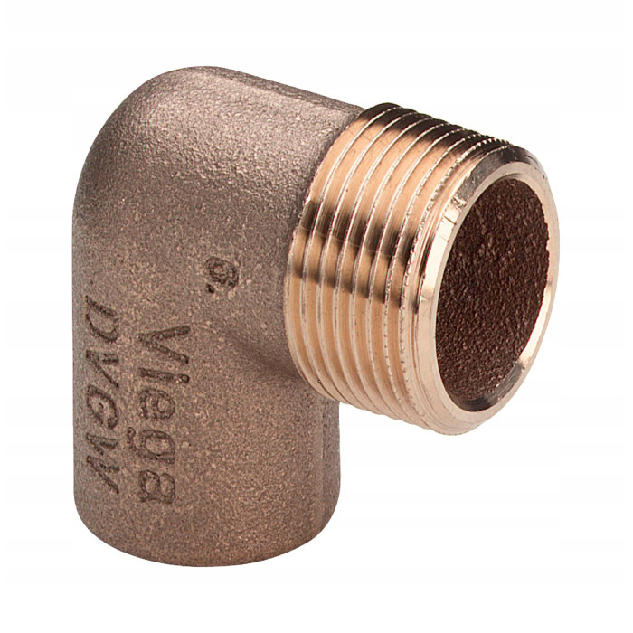 Kolano do lutowania miedź fi 18 x1/2 cala GZ VIEGA