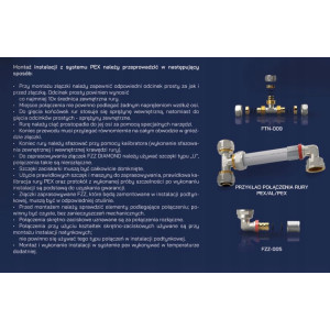 RURA PEX/AL/PEX 20 mm Diamond 50 m. w izolacji Niebieska