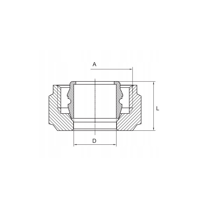 ZŁĄCZKA ZACISKOWA EUROKONUS DO MIEDZI 3/4 x 15 mm