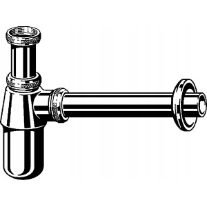 SYFON PÓŁSYFON UMYWALKOWY VIEGA CHROM 100674
