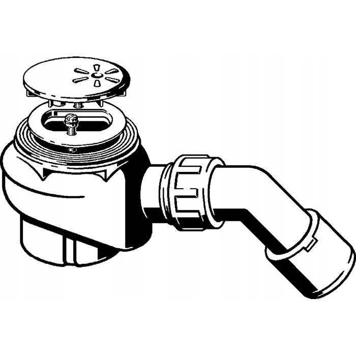 SYFON BRODZIKA VIEGA DOMOPLEX 703257 Brodzikowy