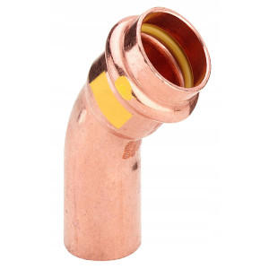 PROFIPRESS ŁUK 45 ST. 22 mm NYPLOWY GAZ VIEGA