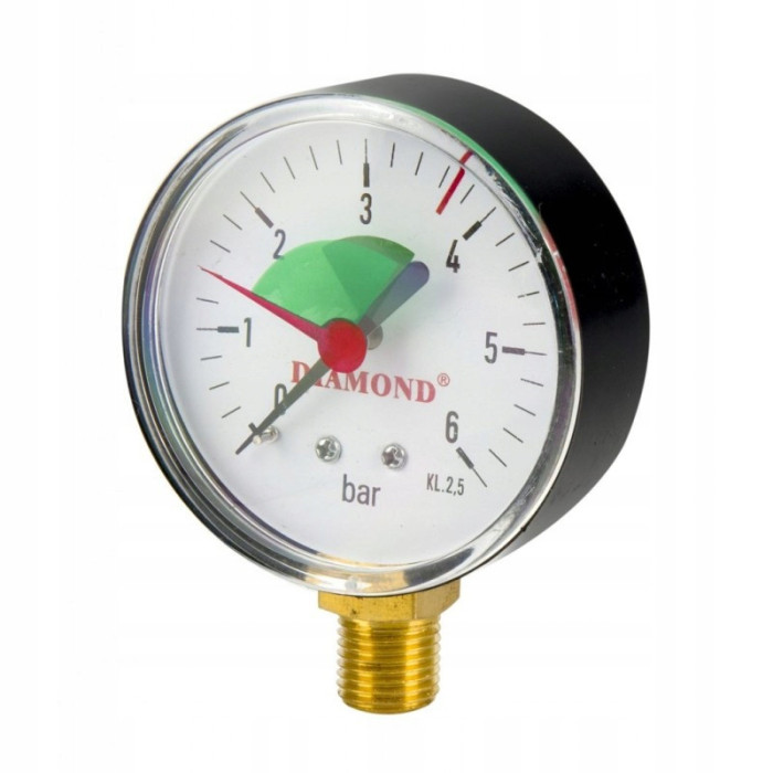 Manometr tarcza 63mm 1/4 cala boczny 0-4 bara