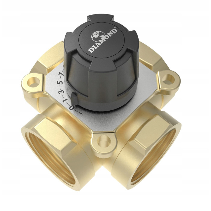 ZAWÓR REGULACYJNY 4 DROGOWY MIESZAJĄCY 5/4 CALA