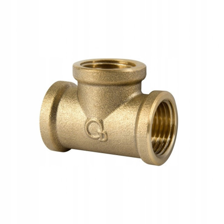 Trójnik Trojak mosiężny 5/4 cala DN32