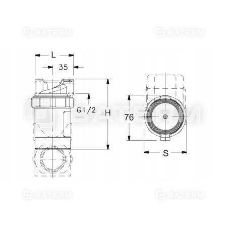 Pompa elektroniczna C.W.U. cyrkulacyjna PREMIUM