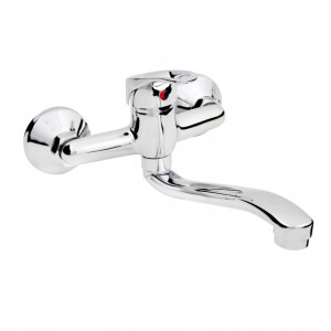 BATERIA ZLEWOZMYWAKOWA ŚCIENNA ATUT CHROM